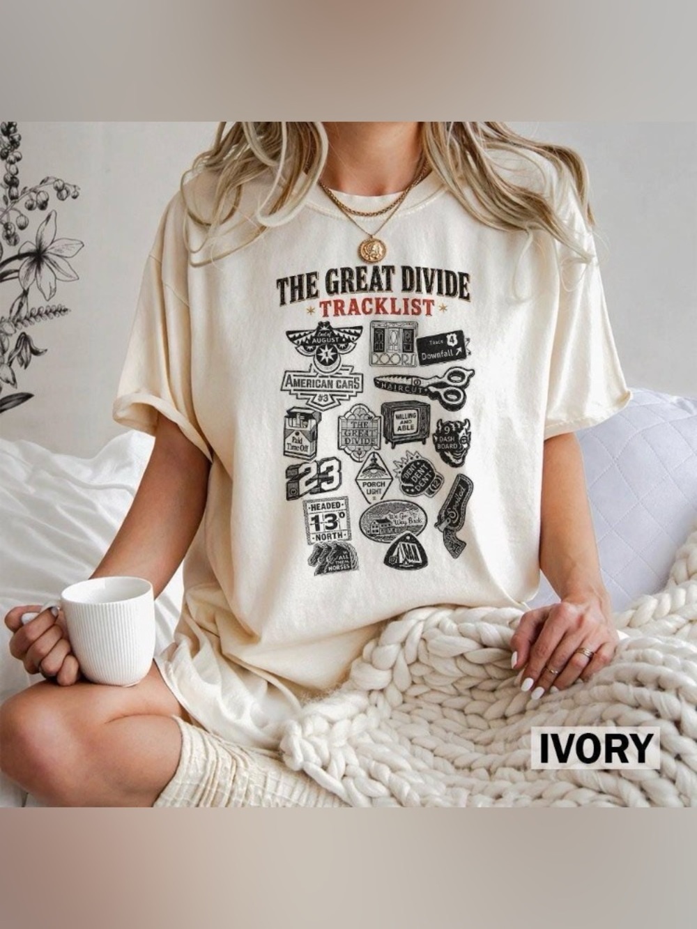 Noah Kahan The Great Divide Tour 2026 Comfort Color Tee, Merch Tour Music Tee